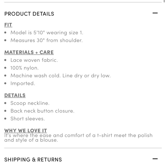 Torrid Abbey Lace Short Sleeve Blouse Size 2 - Picture 5 of 9